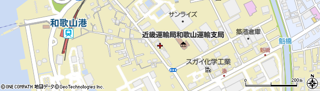 和歌山県和歌山市湊1106-11周辺の地図