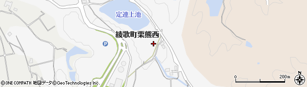 香川県丸亀市綾歌町栗熊西98周辺の地図