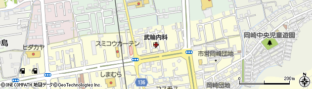 武輪内科周辺の地図