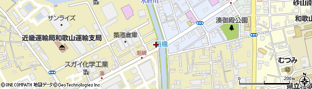 和歌山県和歌山市湊1115-59周辺の地図