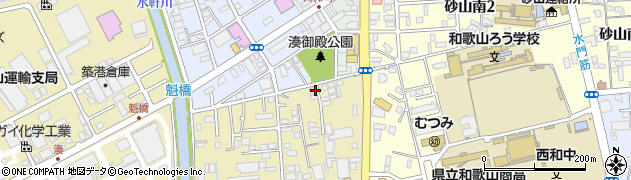 和歌山県和歌山市湊601周辺の地図
