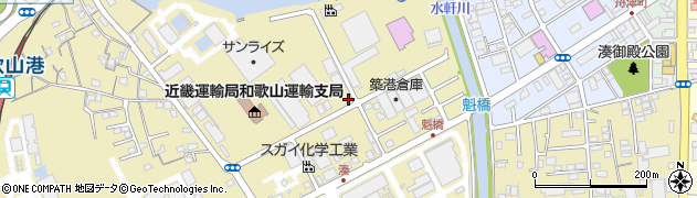 和歌山県和歌山市湊1116周辺の地図