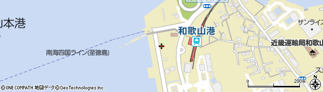 和歌山県和歌山市湊1334-71周辺の地図
