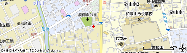 和歌山県和歌山市湊601-8周辺の地図