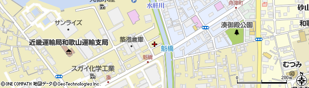 和歌山県和歌山市湊1115-91周辺の地図