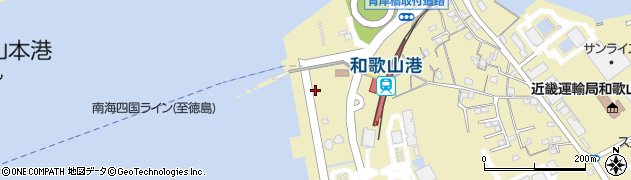 和歌山県和歌山市湊1334-69周辺の地図
