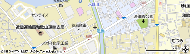 和歌山県和歌山市湊1115-87周辺の地図