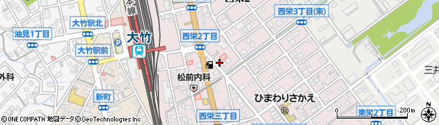 津村眼科医院周辺の地図