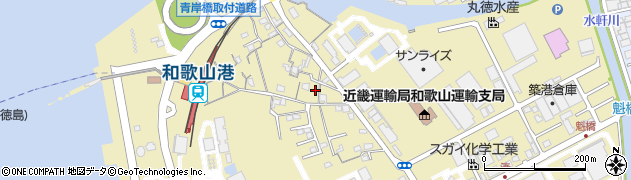和歌山県和歌山市湊1401周辺の地図