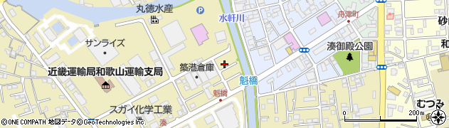 和歌山県和歌山市湊1115-95周辺の地図