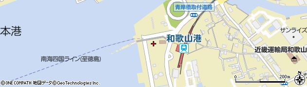 和歌山県和歌山市湊1334-80周辺の地図