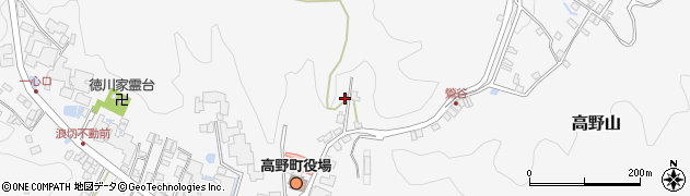 和歌山県伊都郡高野町高野山34周辺の地図
