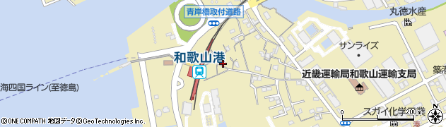 和歌山県和歌山市湊1316周辺の地図