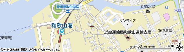 和歌山県和歌山市湊1398周辺の地図