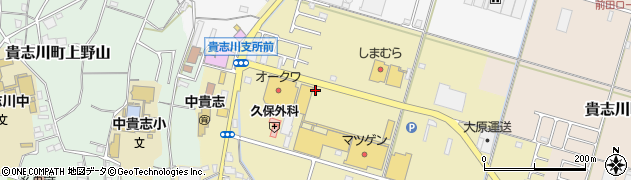 和歌山県紀の川市貴志川町神戸201周辺の地図