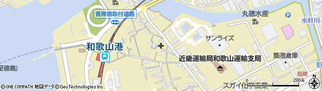 和歌山県和歌山市湊1405周辺の地図