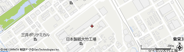 広島県大竹市東栄周辺の地図
