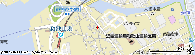 和歌山県和歌山市湊1404周辺の地図