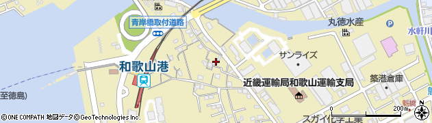 和歌山県和歌山市湊1407周辺の地図