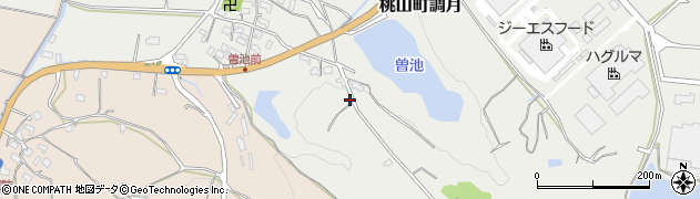 和歌山県紀の川市桃山町調月2270周辺の地図