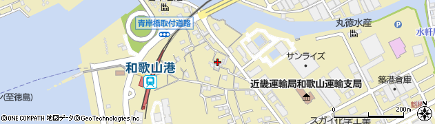 和歌山県和歌山市湊1395周辺の地図