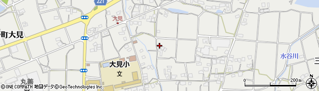 香川県三豊市三野町大見5607周辺の地図