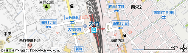 大竹駅周辺の地図