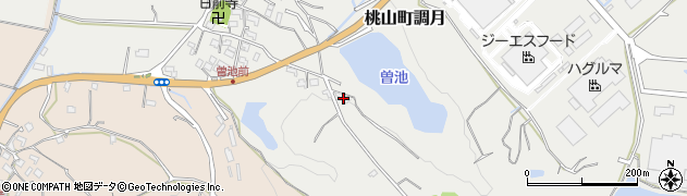 和歌山県紀の川市桃山町調月2371周辺の地図
