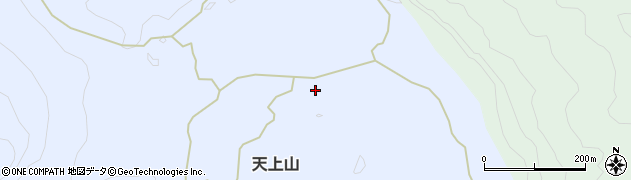 東京都神津島村天上山周辺の地図