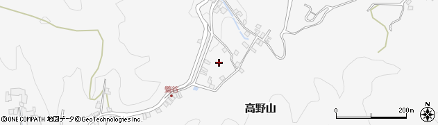 和歌山県伊都郡高野町高野山周辺の地図