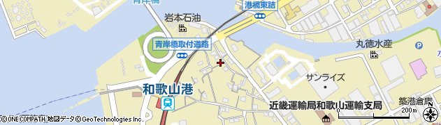 和歌山県和歌山市湊1384周辺の地図