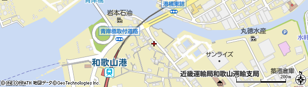 和歌山県和歌山市湊1410周辺の地図
