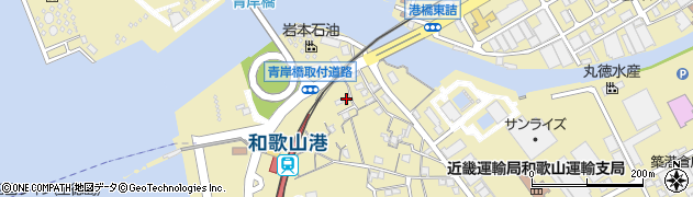 和歌山県和歌山市湊1377周辺の地図