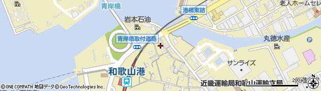 和歌山県和歌山市湊1383周辺の地図