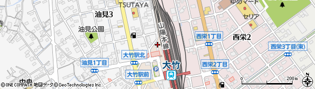 大竹中央クリニック周辺の地図