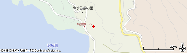 東京都神津島村沢尻周辺の地図