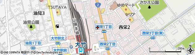広島トヨペット　大竹店周辺の地図