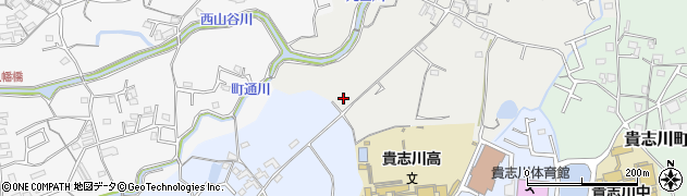 和歌山県紀の川市貴志川町鳥居183周辺の地図
