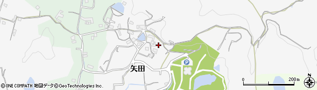 和歌山県和歌山市矢田周辺の地図