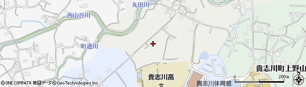 和歌山県紀の川市貴志川町鳥居192周辺の地図