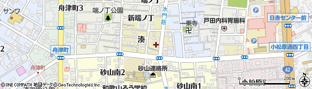 和歌山県和歌山市湊3193周辺の地図