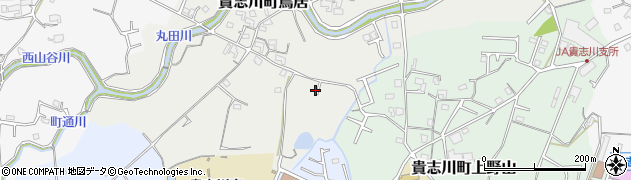和歌山県紀の川市貴志川町鳥居118周辺の地図