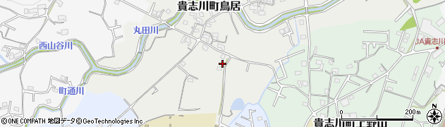 和歌山県紀の川市貴志川町鳥居206周辺の地図