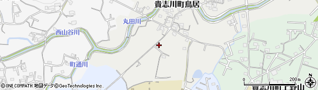 和歌山県紀の川市貴志川町鳥居215周辺の地図