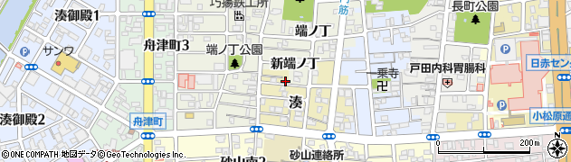 和歌山県和歌山市湊3107周辺の地図