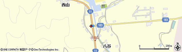 徳島県鳴門市北灘町櫛木（井ノ尻）周辺の地図