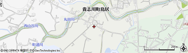 和歌山県紀の川市貴志川町鳥居209周辺の地図