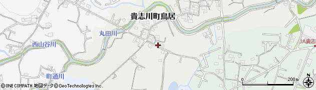 和歌山県紀の川市貴志川町鳥居230周辺の地図