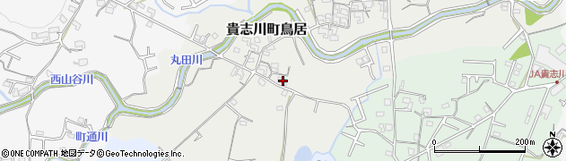 和歌山県紀の川市貴志川町鳥居231周辺の地図