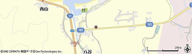 徳島県鳴門市北灘町櫛木（浜田）周辺の地図